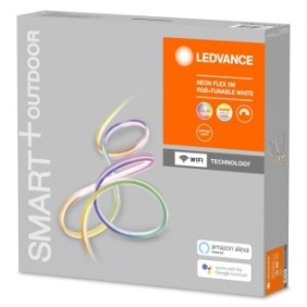 Banda led rgb inteligenta ledvance smart+ wifi neon flex multicolor 15w 220-240v 520 lm lumina