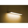 Aplica led philips linea lamine 11w 790 lm lumina calda (3000k) ip20 55cm gri