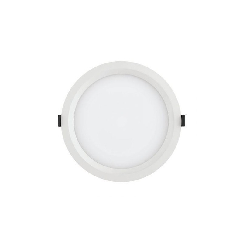 Spot led incastrat ledvance downlight alu 25w 2370 lm lumina neutra (4000k) ip44 Ø21.5cm alb