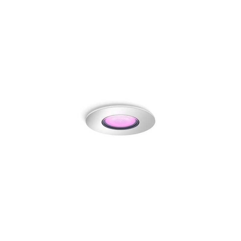 Spot led rgb incastrat philips hue xamento bluetooth gu10 5.7w 350 lm lumina alba si