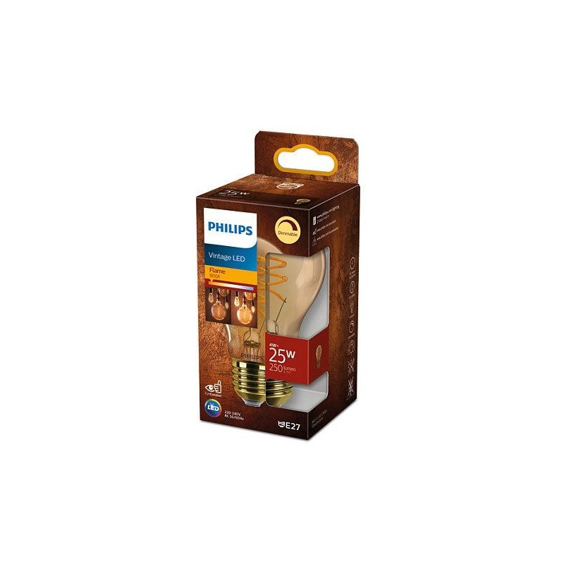 Bec led vintage (decorativ) philips classic gold bulb a60 eyecomfort e27 4w (25w) 250 lm