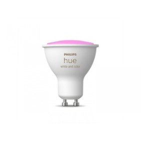 Bec led rgb inteligent philips hue spot bluetooth gu10 5w 350 lm lumina alba si