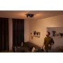 Spot led cvadruplu philips hue buckram bluetooth 4xgu10 4x5w 1400 lm lumina alba (2200-6500k) ip20