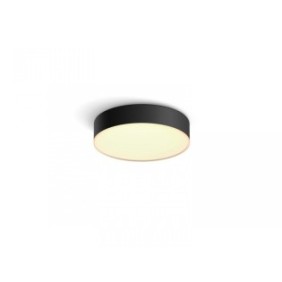 Plafoniera led philips hue enrave bluetooth 9.6w 1220 lm lumina alba (2200-6500k) ip20 26.1cm negru