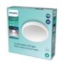 Plafoniera led philips doris cl257 17w 1700 lm lumina neutra (4000k) ip44 31.3cm alb