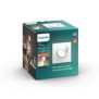 Spot led philips myliving star 4.5w 500 lm lumina calda (2200-2700k) ip20 11cm metal alb