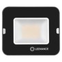 Proiector led ledvance floodlight compact 20w 220-240v 2000 lm lumina neutra (4000k) ip65 12.4x2.9x12.2cm aluminiu/sticla