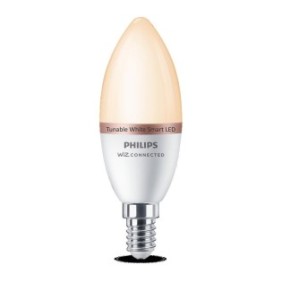 Bec led inteligent philips candle c37 wi-fi bluetooth e14 4.9w (40w) 470 lm lumina alba