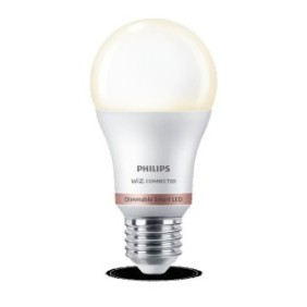 Bec led inteligent philips bulb a60 wi-fi bluetooth e27 8w (60w) 806 lm lumina calda