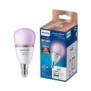 Bec led rgb inteligent philips bulb p45 wi-fi bluetooth e14 4.9w (40w) 470 lm lumina