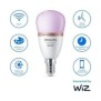 Bec led rgb inteligent philips bulb p45 wi-fi bluetooth e14 4.9w (40w) 470 lm lumina