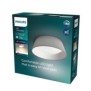 Plafoniera led philips dawn cl258 14w 1100 lm lumina calda (3000k) ip20 34cm metal/plastic gri