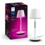 Lampa led rgb philips hue go bluetooth cu acumulator 6w 530 lm lumina alba si