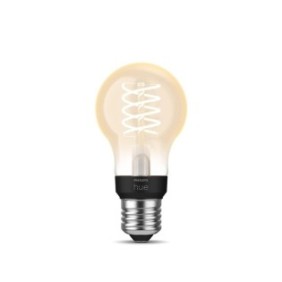 Bec led inteligent vintage (decorativ) philips hue filament bulb a60 bluetooth e27 7w (40w) 550