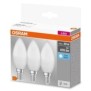 3 becuri led osram base classic b e14 4.9w (40w) 470 lm lumina neutra (4000k)