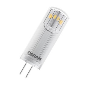 2 becuri led osram pin g4 1.8w (20w) 200 lm lumina calda (2700k)