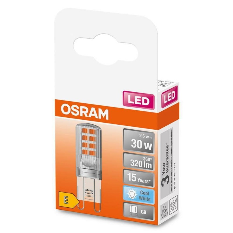 Bec led osram pin g9 2.6w (30w) 320 lm lumina neutra (4000k)