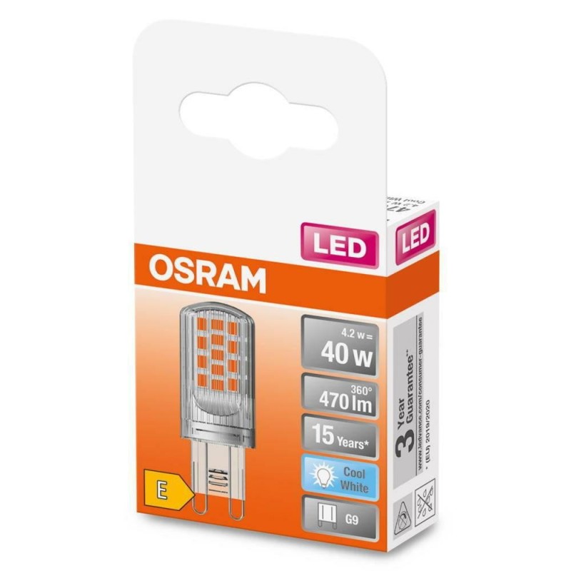 Bec led osram pin g9 4.2w (40w) 470 lm lumina neutra (4000k)