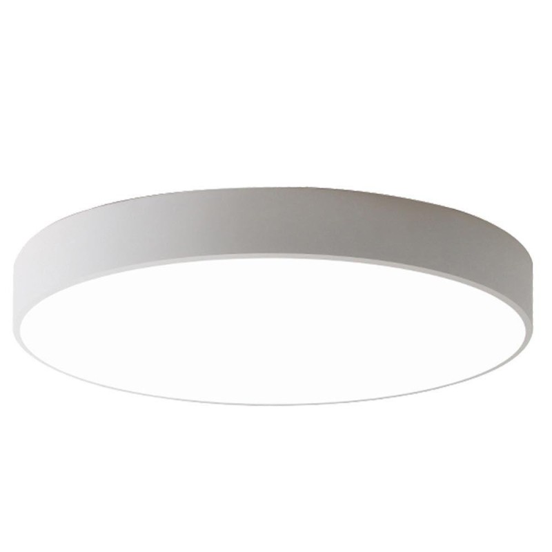 Plafoniera led vivalux luka 35w 3300 lm lumina neutra (4000k) 150° ip20 Ø400x50mm 25000h alb