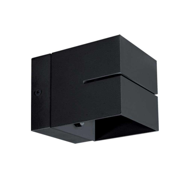 Aplica vivalux square adel g9 ip20 80x80x107mm negru bec neinclus