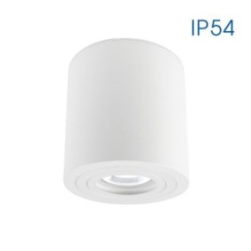 Spot vivalux round inez gu10 max. 35w ip54 Ø80x95mm alb bec neinclus