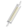 Bec led osram slim line r7s 12w (100w) 1521 lm lumina calda (2700k) 118mm Ø20mm