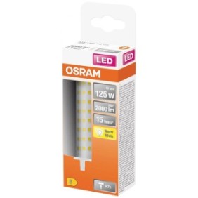 Bec led osram line r7s 16w (125w) 2000 lm lumina calda (2700k) 118mm Ø29mm