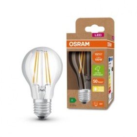 Bec led osram classic a60 ultra efficient light e27 7.2w (100w) 1521 lm lumina calda