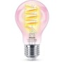 Bec led rgb inteligent philips filament bulb a60 wi-fi e27 6.3w (40w) 470 lm lumina