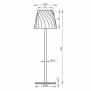 Veioza led portabila vivalux estella albastru 3.7v 3w 230 lm lumina neutra (4000k) dimabila 10-100%