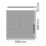 Panou led ledvance panel essential 36w 3850 lm lumina neutra (4000k) ip20 596x596x35mm aluminiu alb