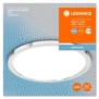 Plafoniera led pentru baie ledvance orbis disc crom 18w 2200 lm lumina alba (3000-4000k) ip44