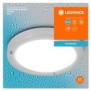 Plafoniera pentru baie ledvance classic crom e27 max. 15w led  metal/sticla ip44 Ø310x80mm bec neinclus