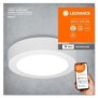 Panou led inteligent ledvance smart+ wifi orbis round downlight surface 12w 1250 lm lumina alba