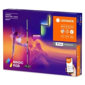 Lampadar led rgb inteligent ledvance smart+ wifi convert magic 24w 2320 lm lumina alba si