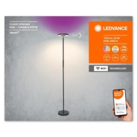 Lampadar led rgb inteligent ledvance smart+ wifi floor up&down 24w 1750 lm lumina alba si