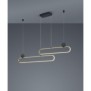 Lustra trio grant 54w 6500 lm lumina alba (2300+3000+4000k) culori ale luminii reglabile direct de