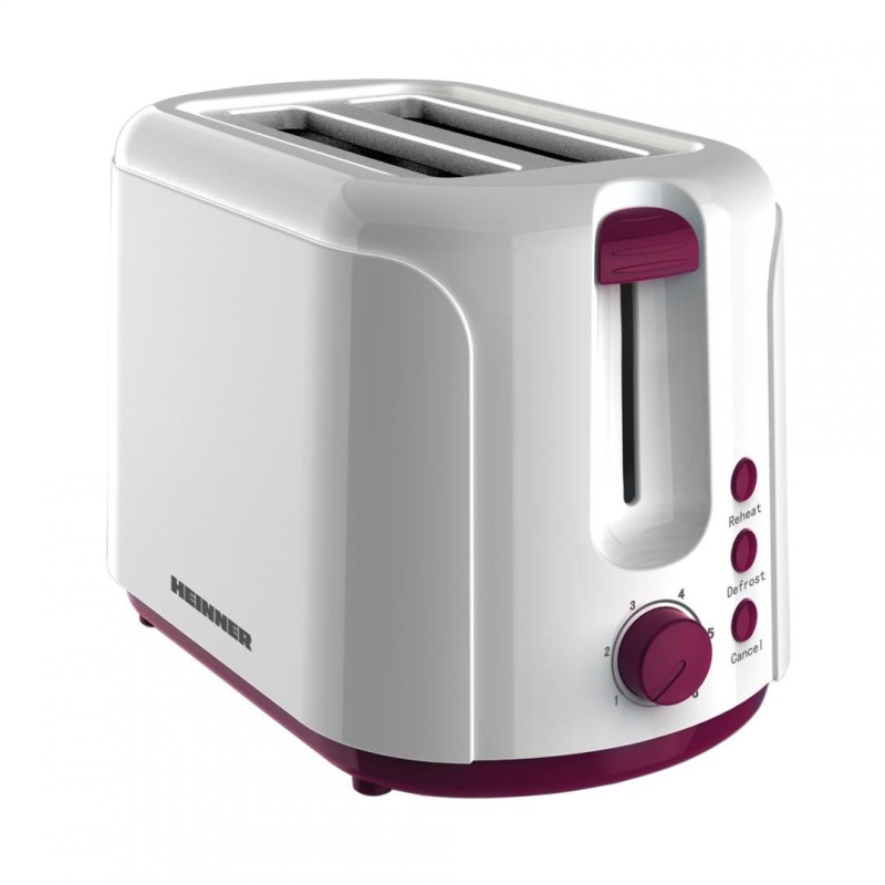 Prajitor de paine heinner charm 750 tp-750bg putere: 750w 6 nivele de rumenire 3 functii: