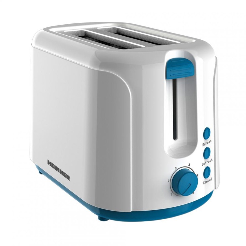 Prajitor de paine heinner charm 750 tp-750bl putere: 750w 6 nivele de rumenire 3 functii: