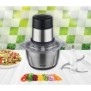 Putere maxima: 300w bol din  inox capacitate 2l 2 cutite din inox 2 viteze angrenaj