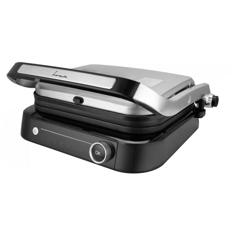 Grill electric putere: 1800-2100w deschidere 180˚ placi detasabile 7 programe presetate + manual display led