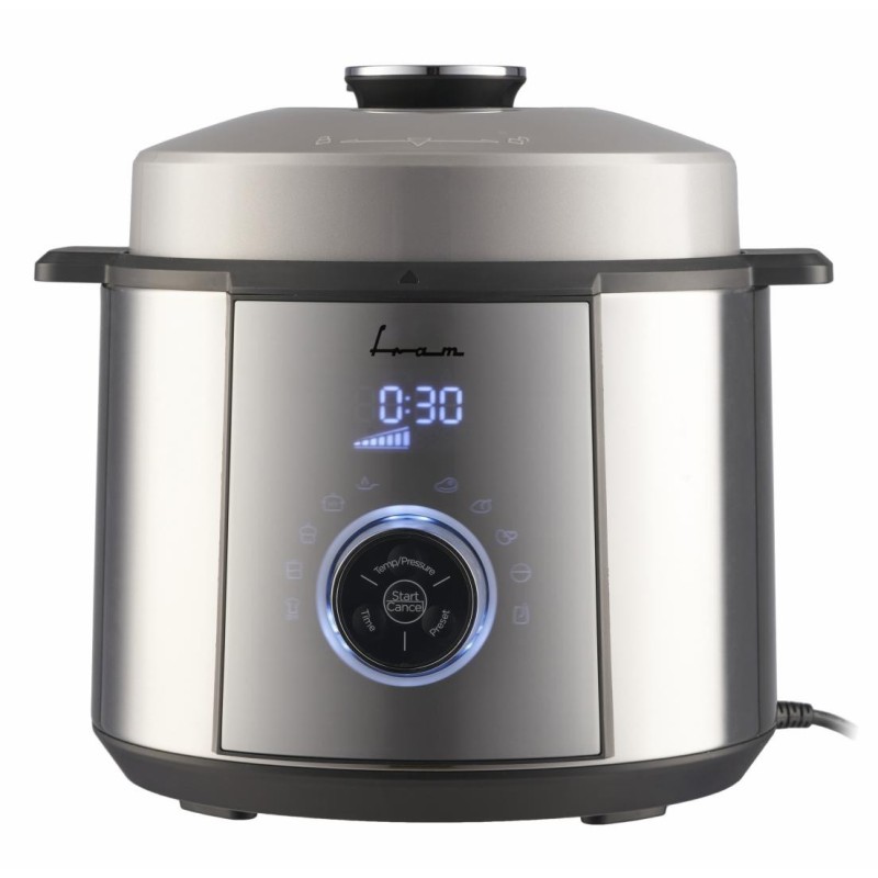 Multicooker cu gatire la presiune capacitate: 3.7l presiune max 0.8bar display led control electronic 10