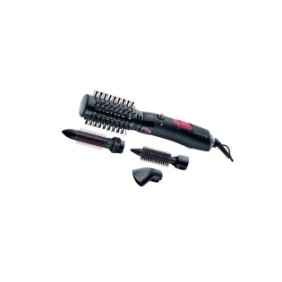 Perie cu aer cald remington as7051 1000 w 4 accesorii negru