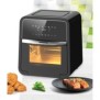 Friteuza cu aer cald heinner masterfry haf-b12bk2000 2000w functie cuptor capacitate: 12l display digital cu