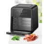 Friteuza cu aer cald heinner masterfry haf-b12bk2000 2000w functie cuptor capacitate: 12l display digital cu