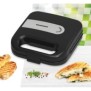 Sandwich maker heinner sm-k750fsbk putere: 750w capacitate: 2 sandwich-uri placi sandwich fixe anti-aderente indicator luminos