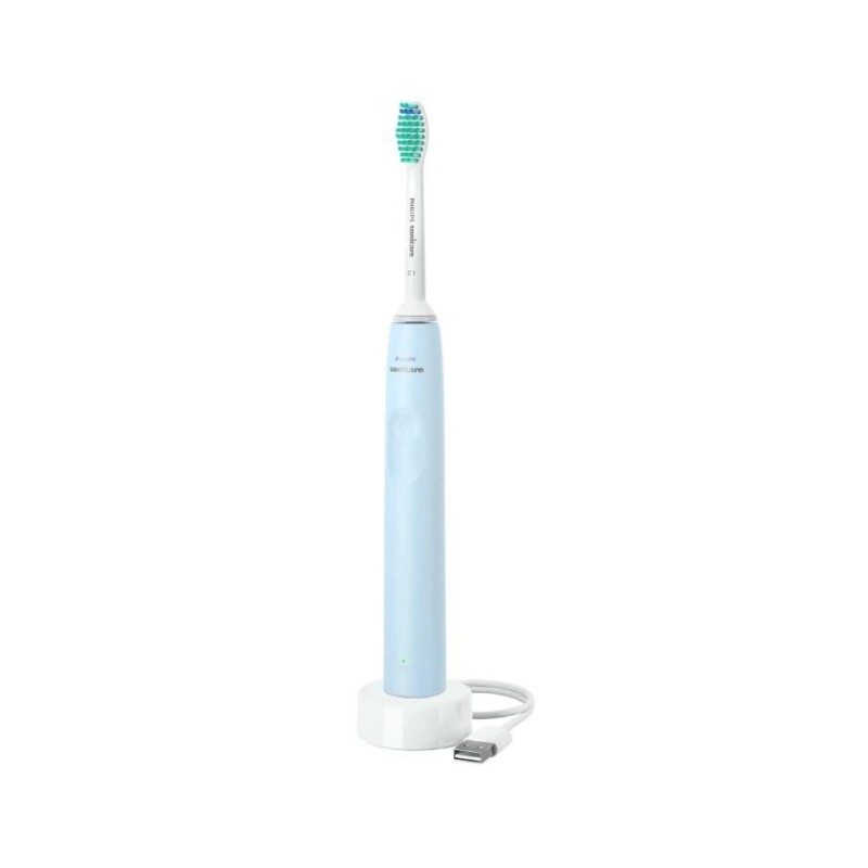 Periuta de dinti sonica electrica philips sonicare seria 2100 hx3651/12 31000 miscari/minut cronometru quadpacer si