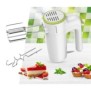 Mixer de mana heinner hm-300gr 300w 6 viteze + turbo accesorii teluri si carlige din