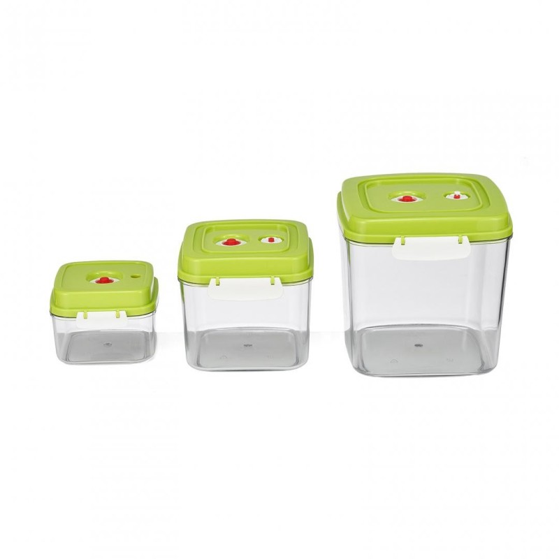 Set caserole heinner hav-cups 3 buc/set capacitate: 0.5l 1.4l 3l material: plastic bpa free