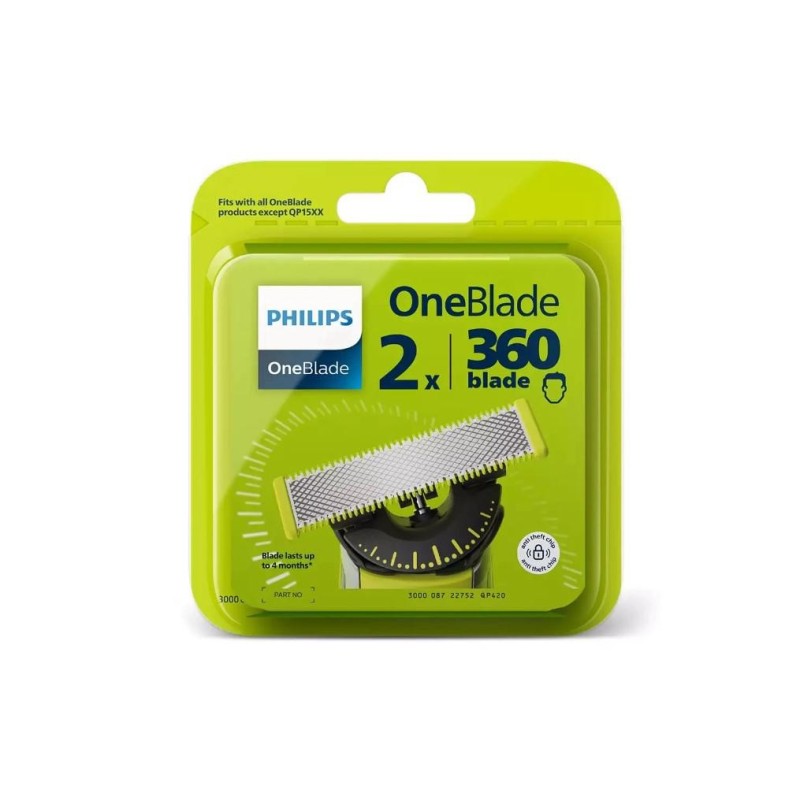 Set 2 rezerve oneblade philips qp420/50